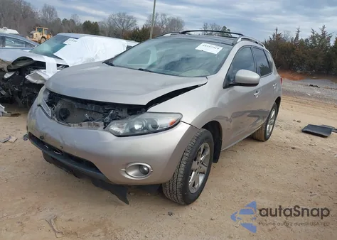 2010 Nissan Murano Sl z USA, uszkodzony, nr VIN JN8AZ1MU7AW016017